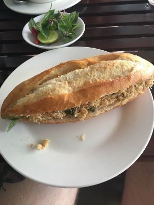 Banh mi at Karma Waters in Hoi An