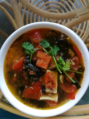 Nice soup at Karma Waters in Hoi An