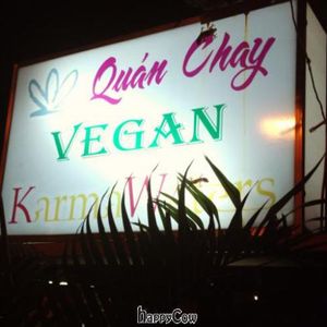 sign post at Karma Waters in Hoi An