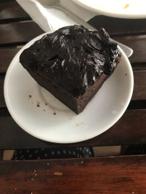 Chocolate brownie  at Karma Waters in Hoi An