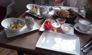 Vegan breakfast at Café Luise. at Cafe Luise in Bensheim