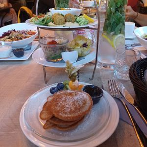 Vegan breakfast at Cafe Luise in Bensheim