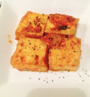 Tofu  at VegRecar in Matsuyama