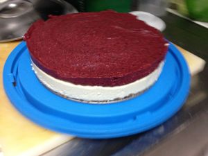 raw vegan cheesecake at Carabrecol in Gran Canaria