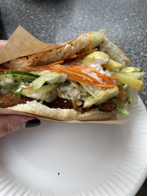 Gyros Sandwich    at Bi-Bu Vegan Mobil Bonn in Bonn