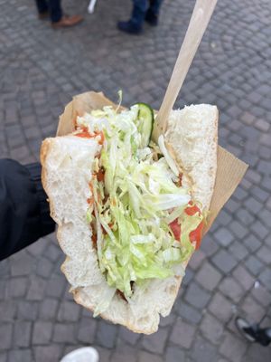 Falafel Sandwich   at Bi-Bu Vegan Mobil Bonn in Bonn