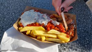 Chili-Fries at Bi-Bu Vegan Mobil Bonn in Bonn