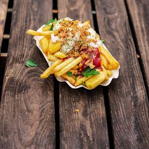 Fritten-Special at Bi-Bu Vegan Mobil Bonn in Bonn