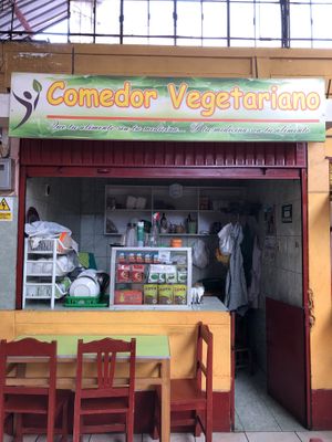 el local, todo esta igualito!  at Comedor Vegetariano in Huaraz