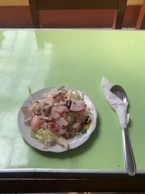   at Comedor Vegetariano in Huaraz