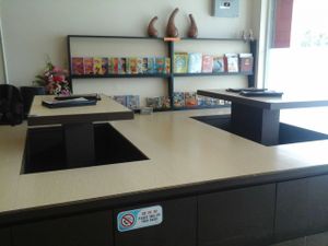 Japanese zashiki-style area at My Healthy Cuisine in Sibu