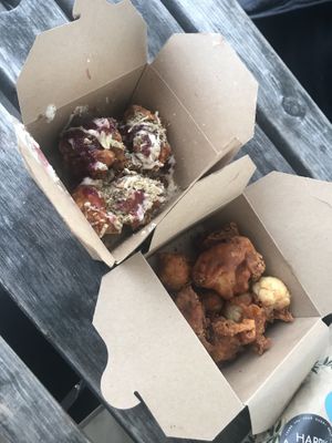 Cauliflower bites at Happy Maki in Brighton