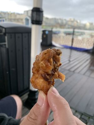 Cauliflower wing - delicious  at Happy Maki in Brighton