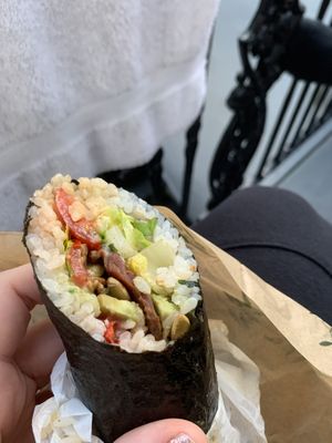 Veganuary special - the BLT at Happy Maki in Brighton