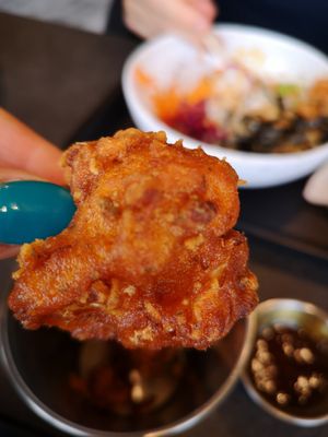 Popcorn Cauliflower at Happy Maki in Brighton
