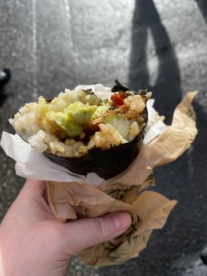 Duck hoisin  at Happy Maki in Brighton