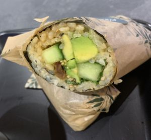 avocado kiss roll  at Happy Maki in Brighton