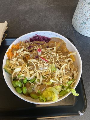 sushi bowl build your own  at Happy Maki in Brighton