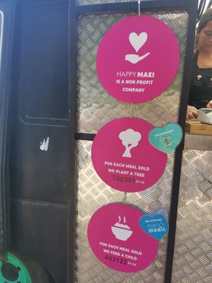  at Happy Maki in Brighton