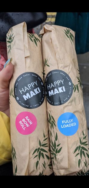 Sushi at Happy Maki in Brighton