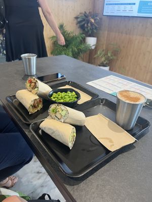 Our order  at Happy Maki in Brighton