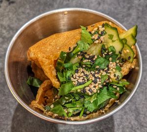 Loaded tofu pockets (9/10) at Happy Maki in Brighton