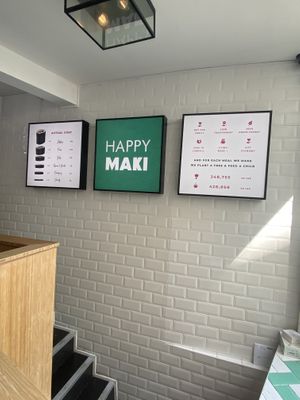   at Happy Maki in Brighton