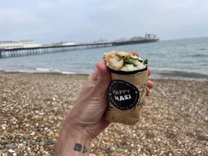 Sweet Chili Chick Sushi Burrito £7.80  at Happy Maki in Brighton