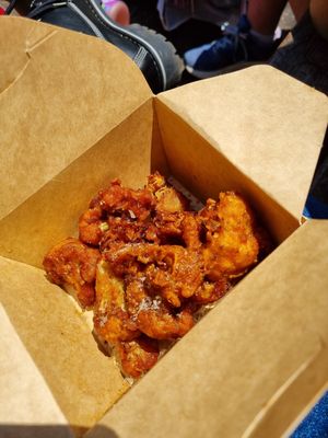 Cauliflower popcorn at Happy Maki in Brighton