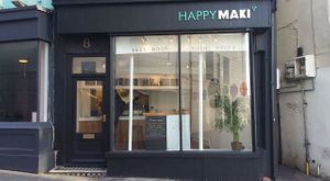 Healthy super tasty unique Happy maki vegan sushi iLove this place ! 
 at Happy Maki in Brighton