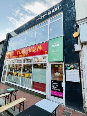   at Happy Maki in Brighton