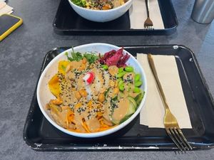 Mango Satay Chick at Happy Maki in Brighton