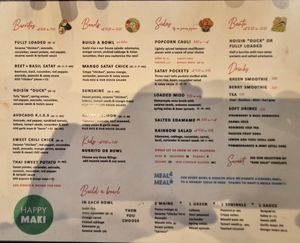  at Happy Maki in Brighton