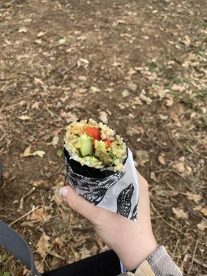 Avocado kiss   at Happy Maki in Brighton