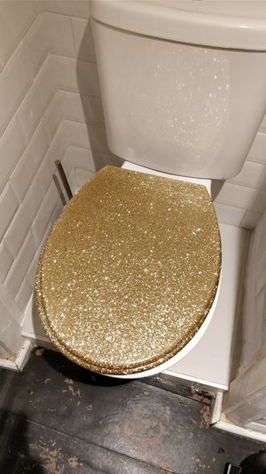 Toilet - but sparkly! at Happy Maki in Brighton