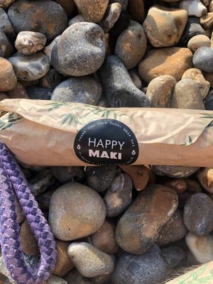 Hoisin duck roll at Happy Maki in Brighton