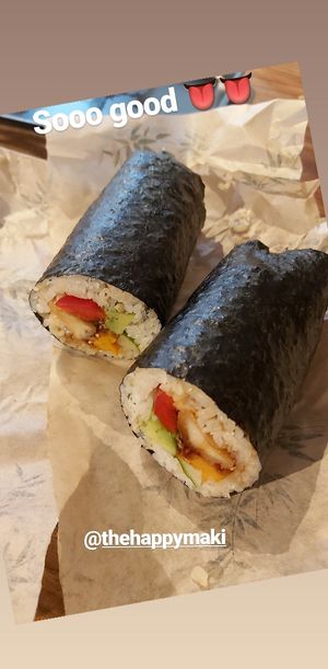 Delicious! at Happy Maki in Brighton