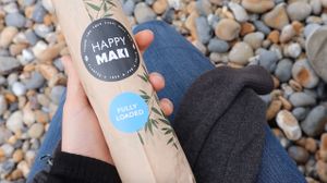 fully loaded roll at Happy Maki in Brighton