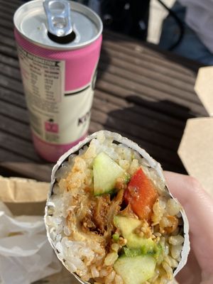 Hoisin “Duck” Sushi Wrap!! at Happy Maki in Brighton