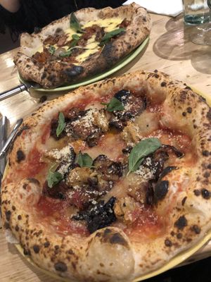 Pulled pork + parmigiana party  at Purezza in Brighton