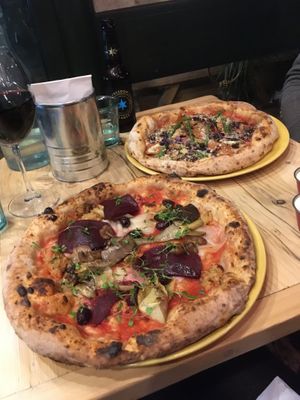 The One With The Seasons and The One With The Pesto pizzas 🍕  at Purezza in Brighton