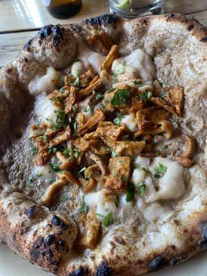 The one with truffl pizza at Purezza in Brighton