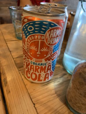 No caffeine cola!  at Purezza in Brighton