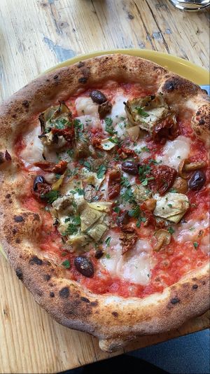 ALMOST as good looking as the company that I had  at Purezza in Brighton