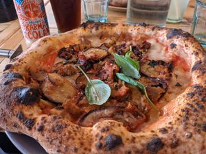 The One & Only pizza at Purezza in Brighton