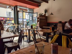 Inside at Purezza in Brighton