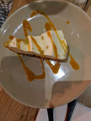 Key lime pie at Purezza in Brighton