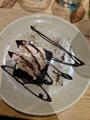 Brownie at Purezza in Brighton