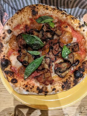 Pizza at Purezza in Brighton
