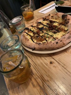 Nice cocktails  at Purezza in Brighton